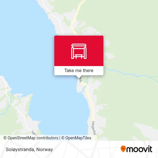 Soløystranda map