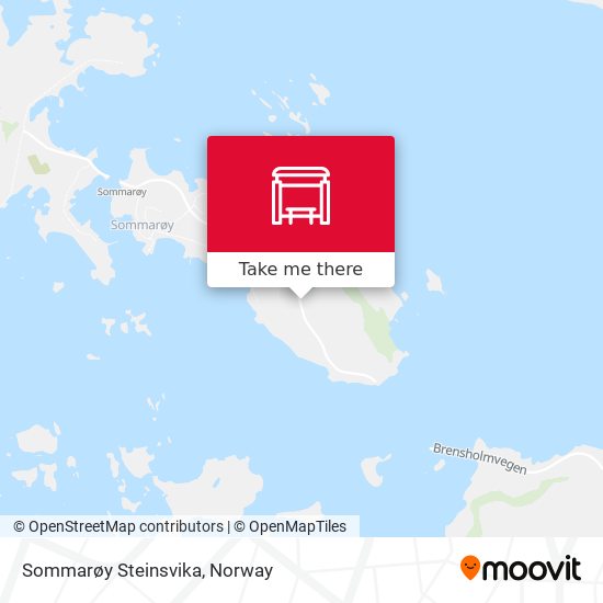 Sommarøy Steinsvika map