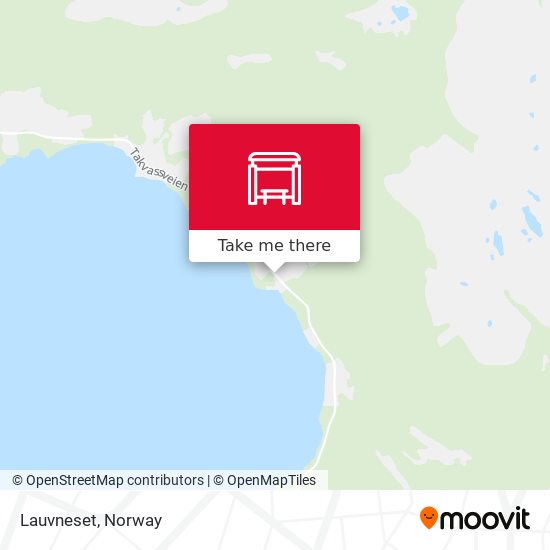 Lauvneset map