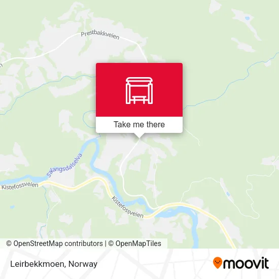 Leirbekkmoen map