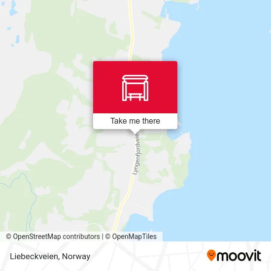 Liebeckveien map