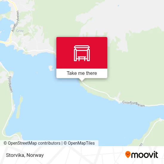 Storvika map
