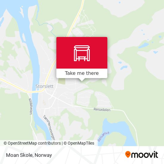 Moan Skole map