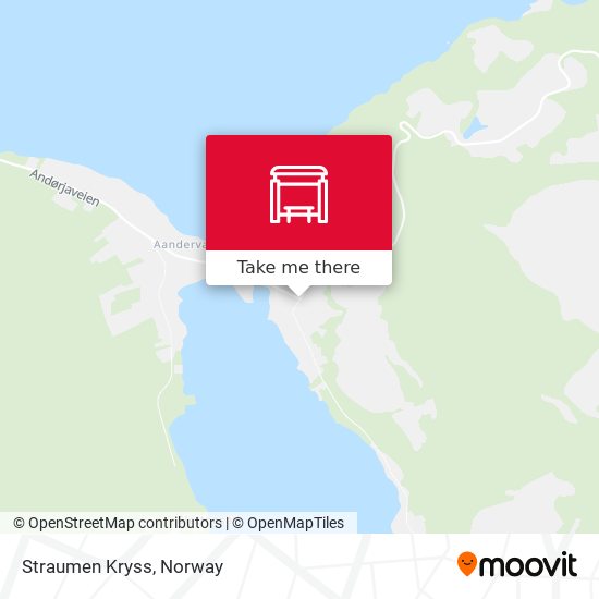 Straumen Kryss map