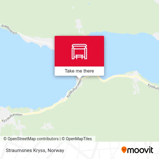 Straumsnes Kryss map