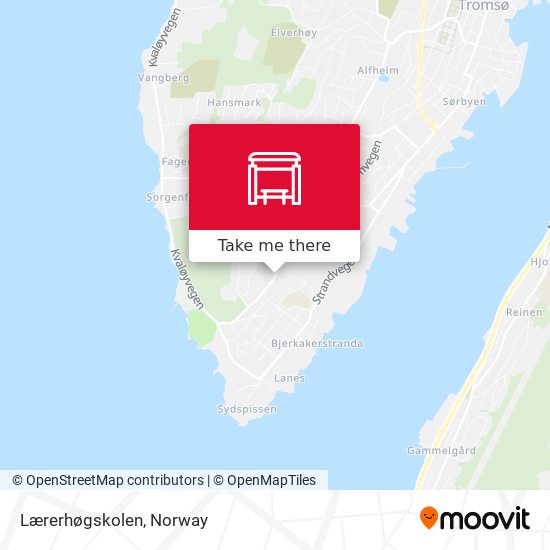 Lærerhøgskolen map