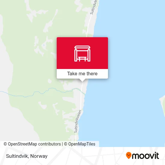 Sultindvik map
