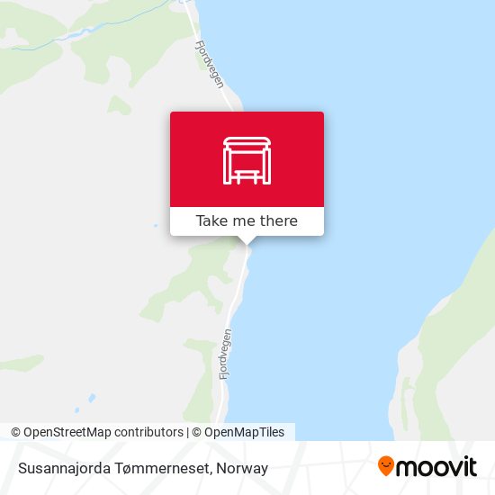 Susannajorda Tømmerneset map