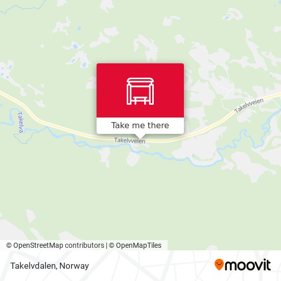 Takelvdalen map