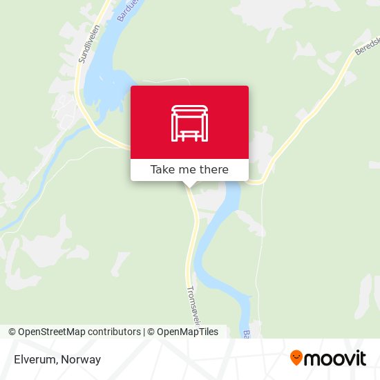 Elverum map