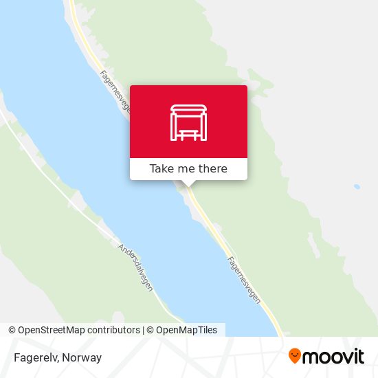 Fagerelv map