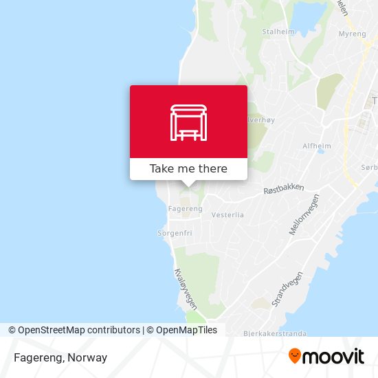 Fagereng map