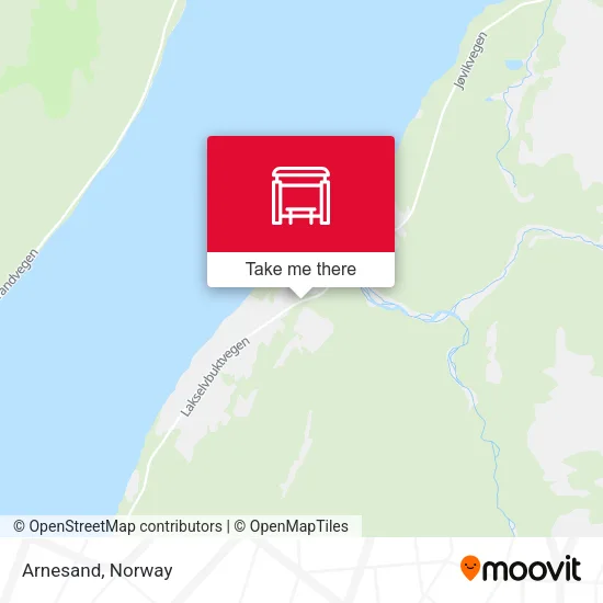 Arnesand map