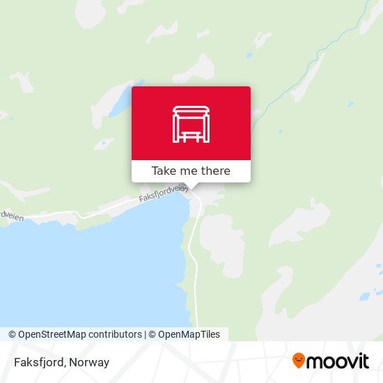 Faksfjord map