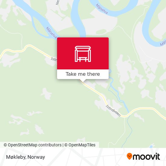 Møkleby map