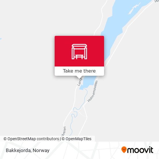 Bakkejorda map