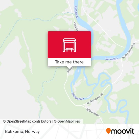 Bakkemo map