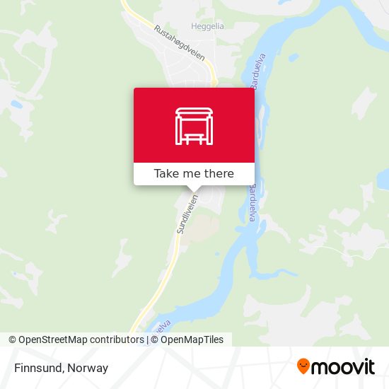 Finnsund map