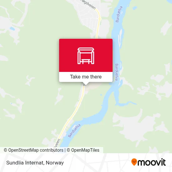 Sundlia Internat map