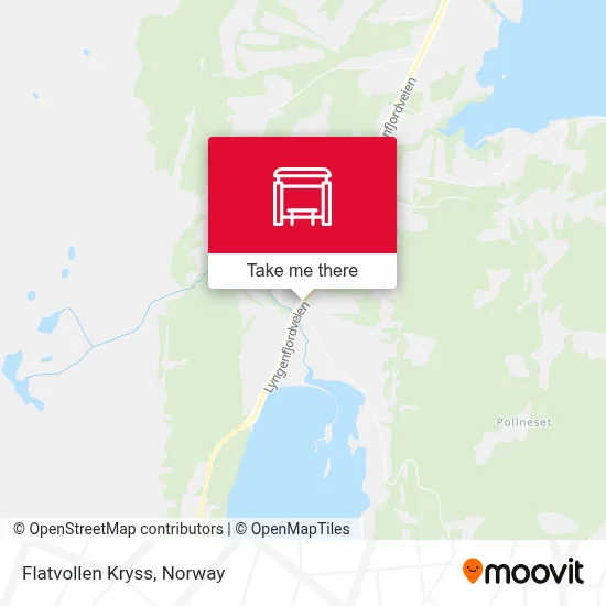 Flatvollen Kryss map