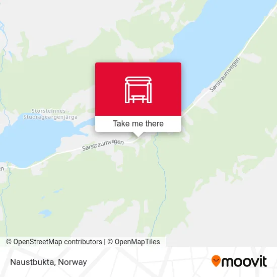 Naustbukta map