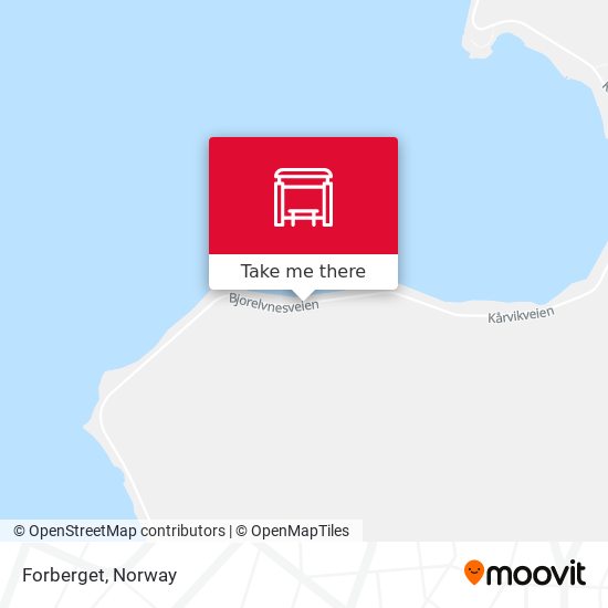 Forberget map