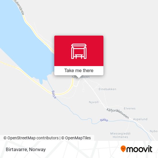 Birtavarre map