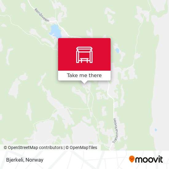 Bjerkeli map
