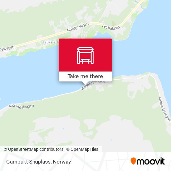 Gambukt Snuplass map