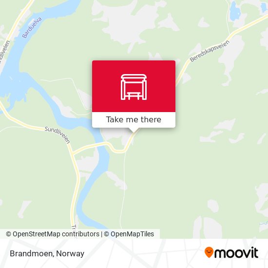 Brandmoen map