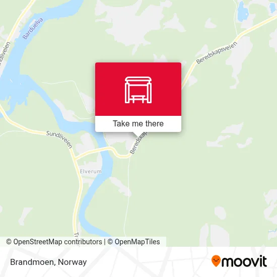 Brandmoen map