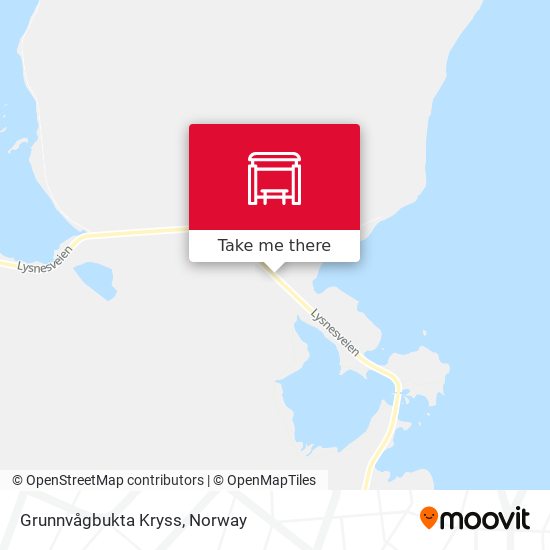 Grunnvågbukta Kryss map