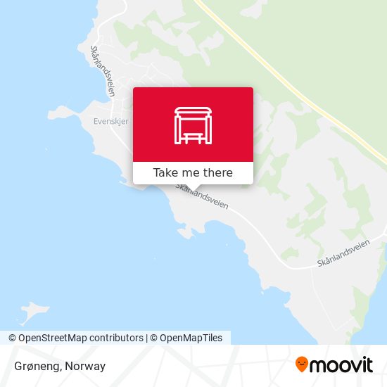 Grøneng map