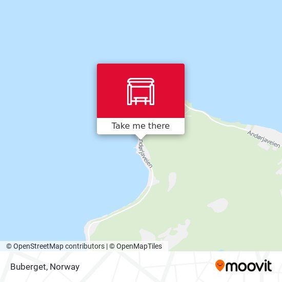 Buberget map