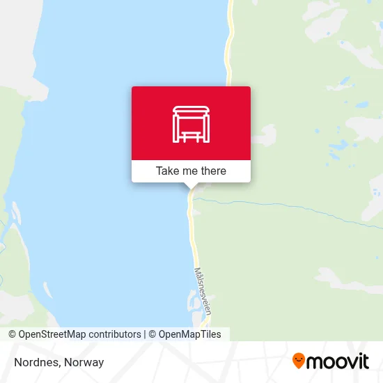 Nordnes map