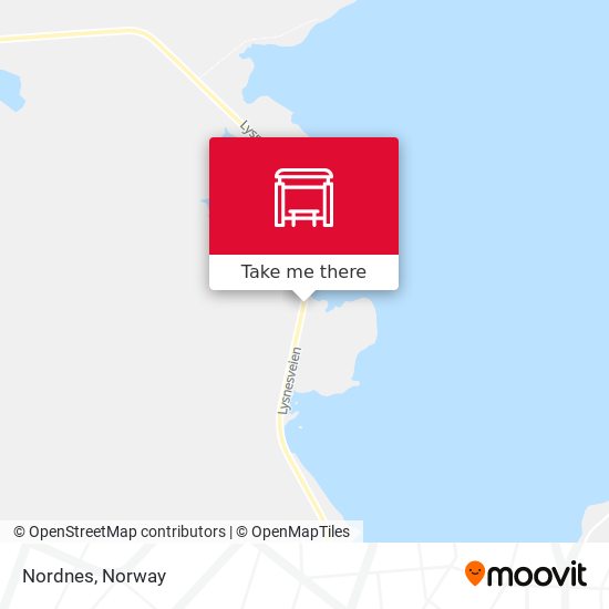 Nordnes map