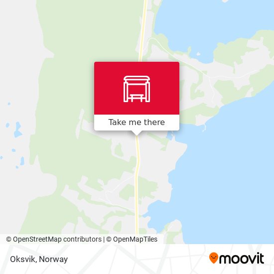 Oksvik map