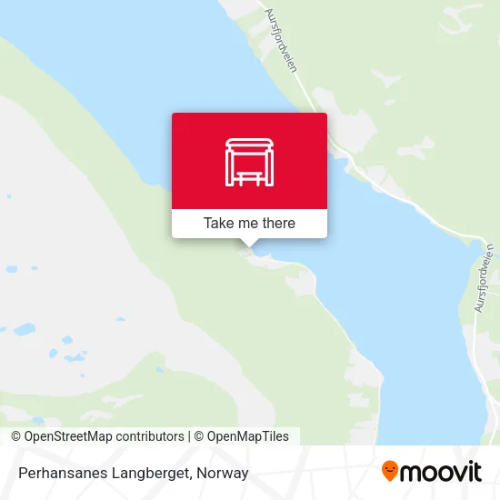 Perhansanes Langberget map