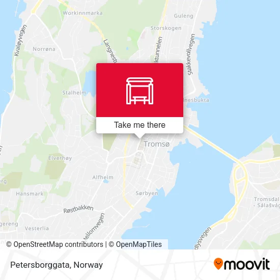 Petersborggata map
