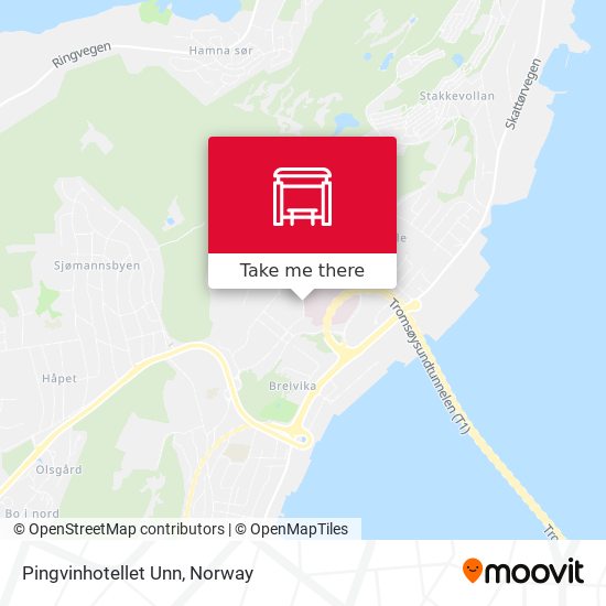 Pingvinhotellet Unn map