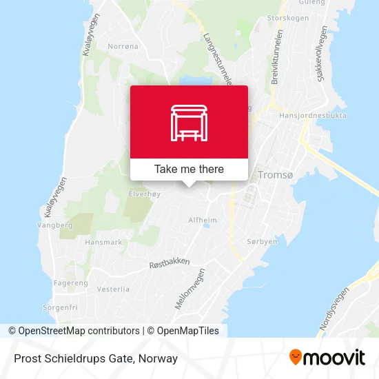 Prost Schieldrups Gate map