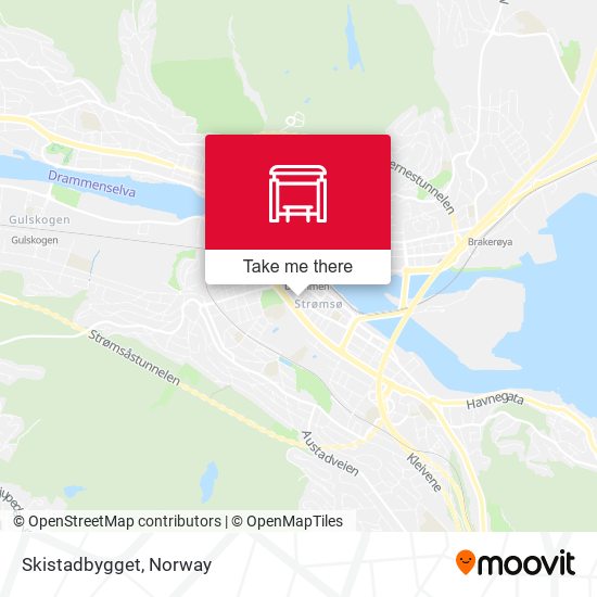 Skistadbygget map