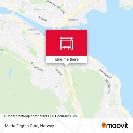 Maria Fegths Gate map