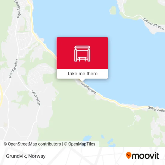 Grundvik map