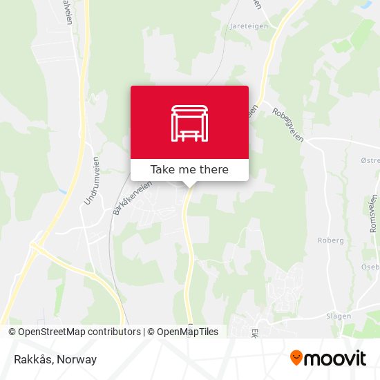 Rakkås map