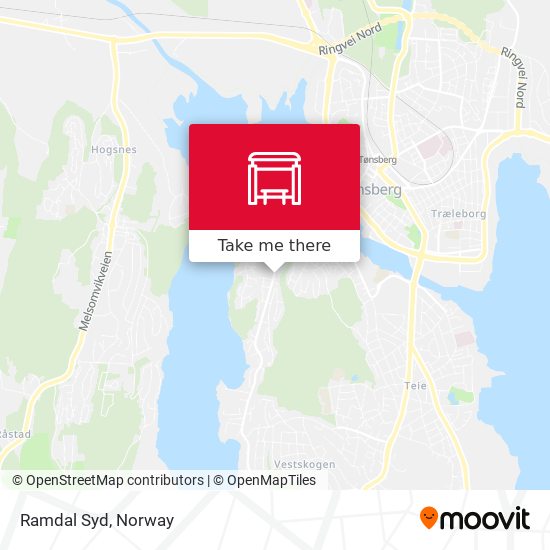 Ramdal Syd map