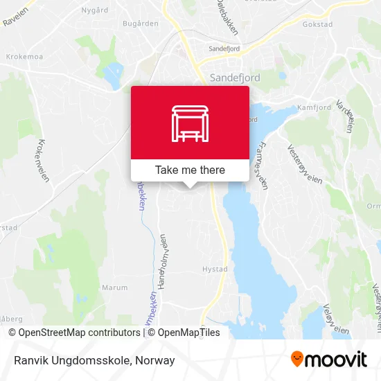 Ranvik Ungdomsskole map