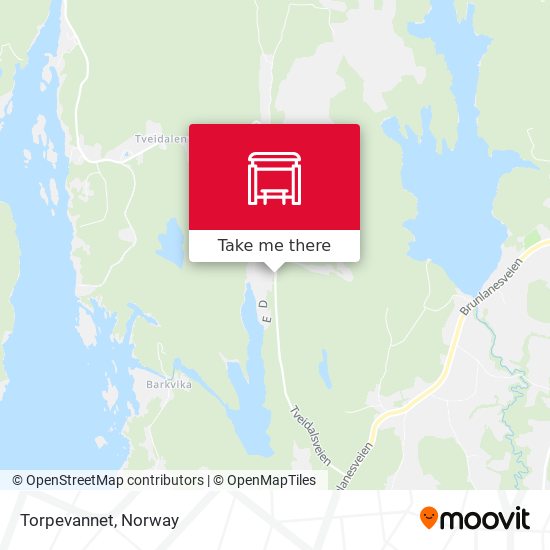 Torpevannet map