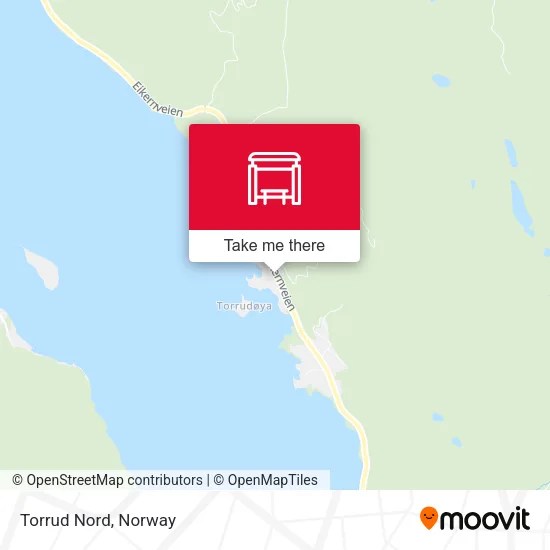 Torrud Nord map