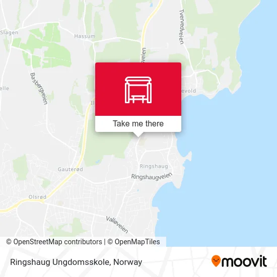 Ringshaug Ungdomsskole map